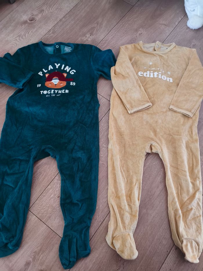 Lot pyjamas garçons 24 mois Kiabi - photo numéro 4