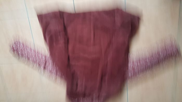 Blouson hiver à capuche femme 36-38 bordeau Zeeman - photo numéro 3