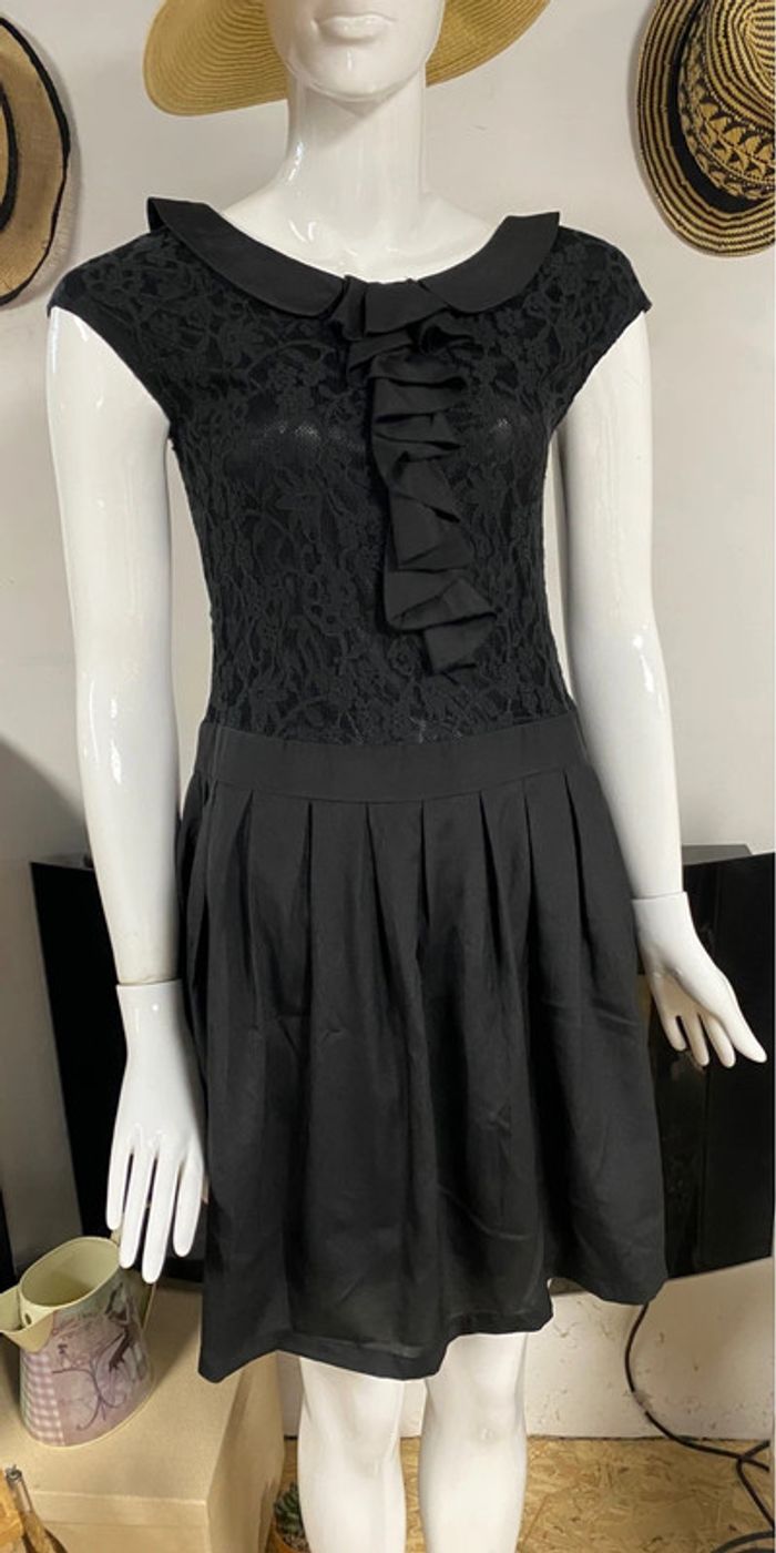Robe chic Etam avec dentelle taille S