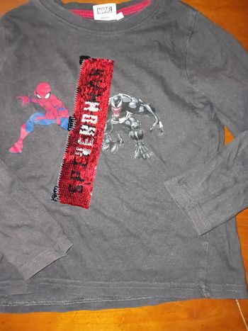 Tee-shirt spiderman 4 ans