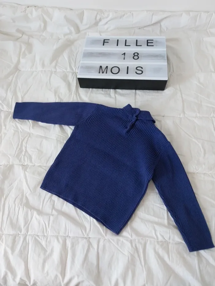 Pull fille 18 mois - photo numéro 2