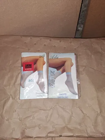 Lot de 2 bas fin femme