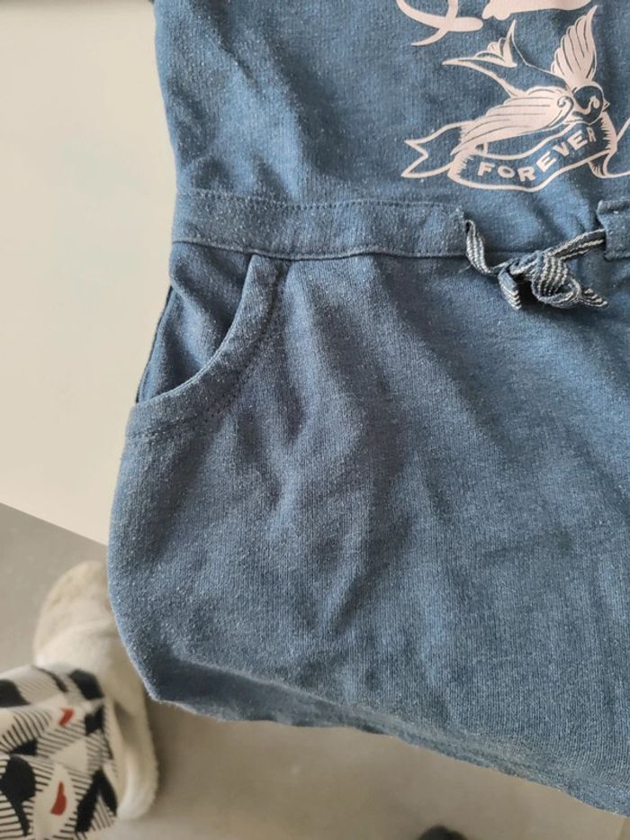 Robe bleu marine taille 92 - photo numéro 3