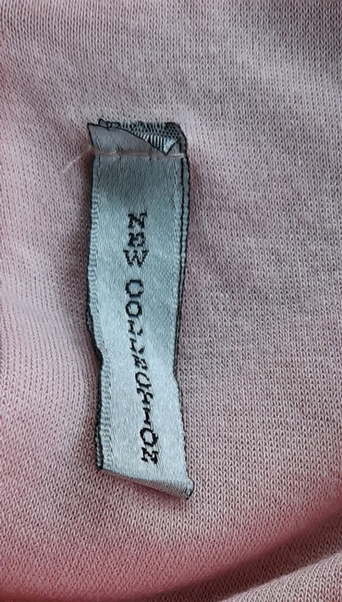 Blouse rose voile, taille 36 - photo numéro 3