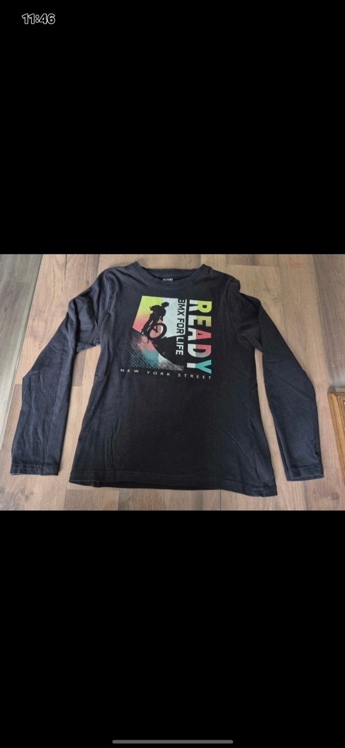 T shirt ML garçon  8ans