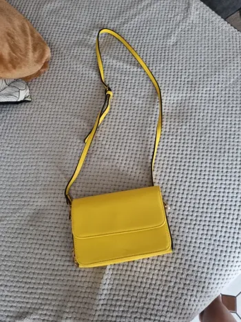 Sac bandoulière jaune