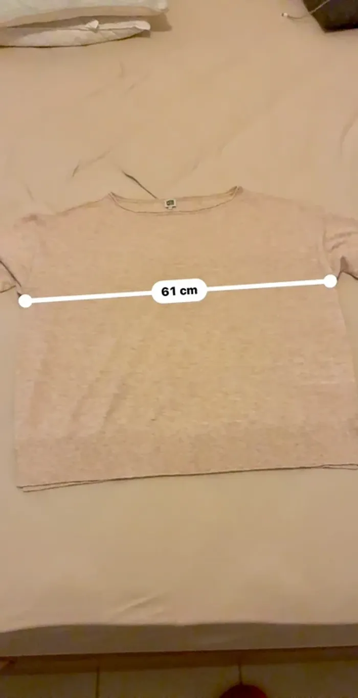 Pull léger beige La Redoute - photo numéro 2