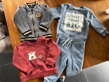Lot sweat survêtements jogging 18 mois
