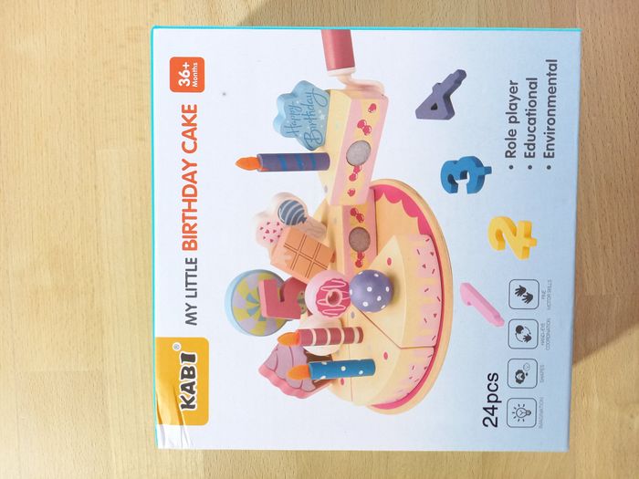 Gâteau d'anniversaire en bois 🎂​ - photo numéro 6