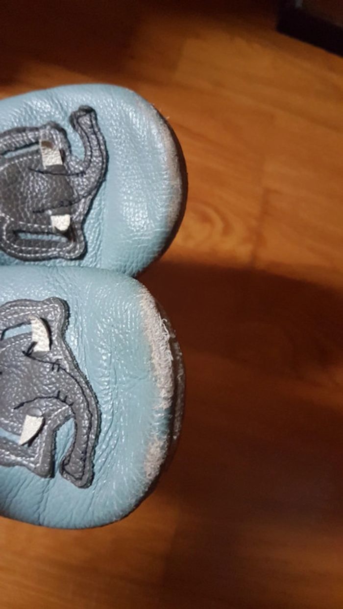 Chaussons en cuir soyoyo 12-18 mois - photo numéro 3