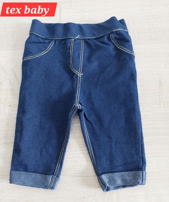 Jean élastique fille 3 mois 