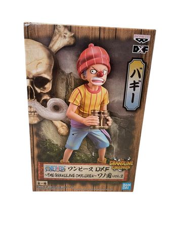 Figurine One Piece Buggy Wanokuni the Grandline Children DXF 14 cm Bandai Banpresto neuf