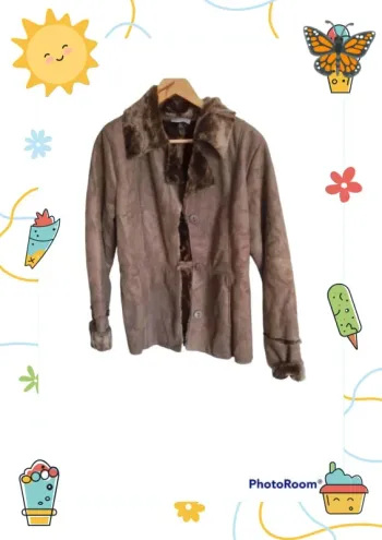 Manteau fausse fourrure