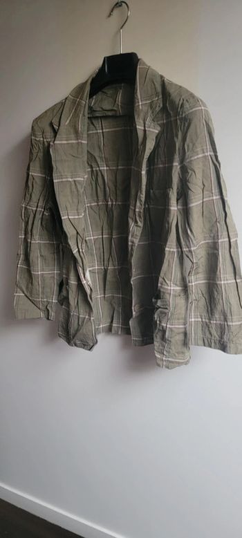 Veste t 40 à carreaux