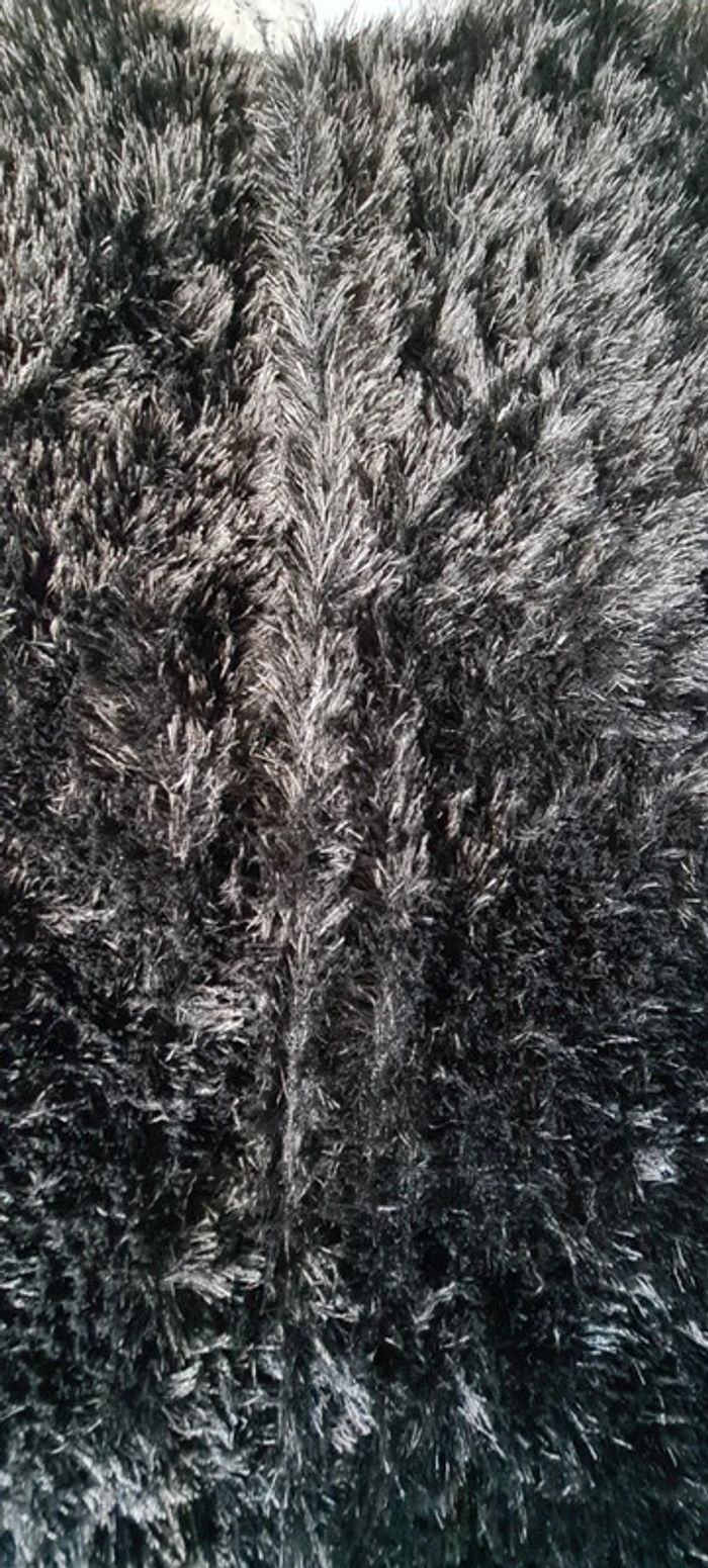 Gilet sans manche tricoté main Coloris noir - photo numéro 2