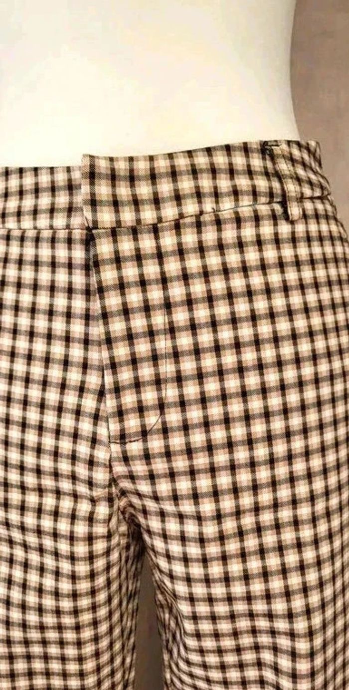 Magnifique pantalon à carreaux Amisu Taille 38 - photo numéro 3