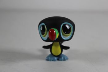 LPS Littlest Pet Shop 1396 Toucan Noir et Bleu