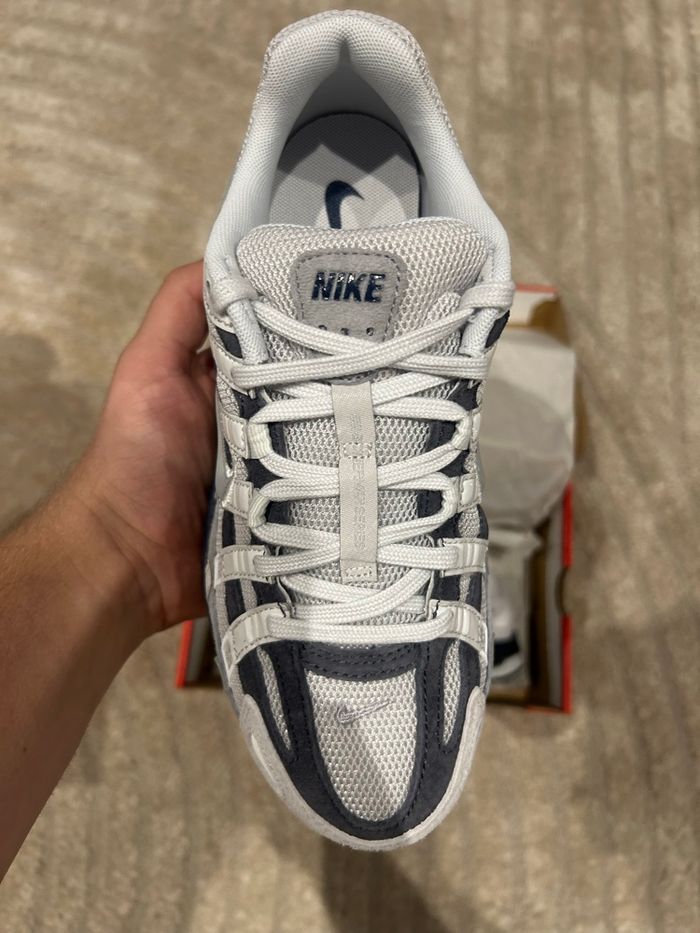 Nike P-6000 en cuir - Gris clair et anthracite - Taille 38 - photo numéro 3