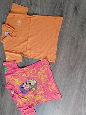 2 tee shirt garçon  8 ans