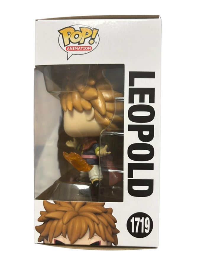 Figurine Funko Pop Black Clover Leopold 1719 neuf - photo numéro 4
