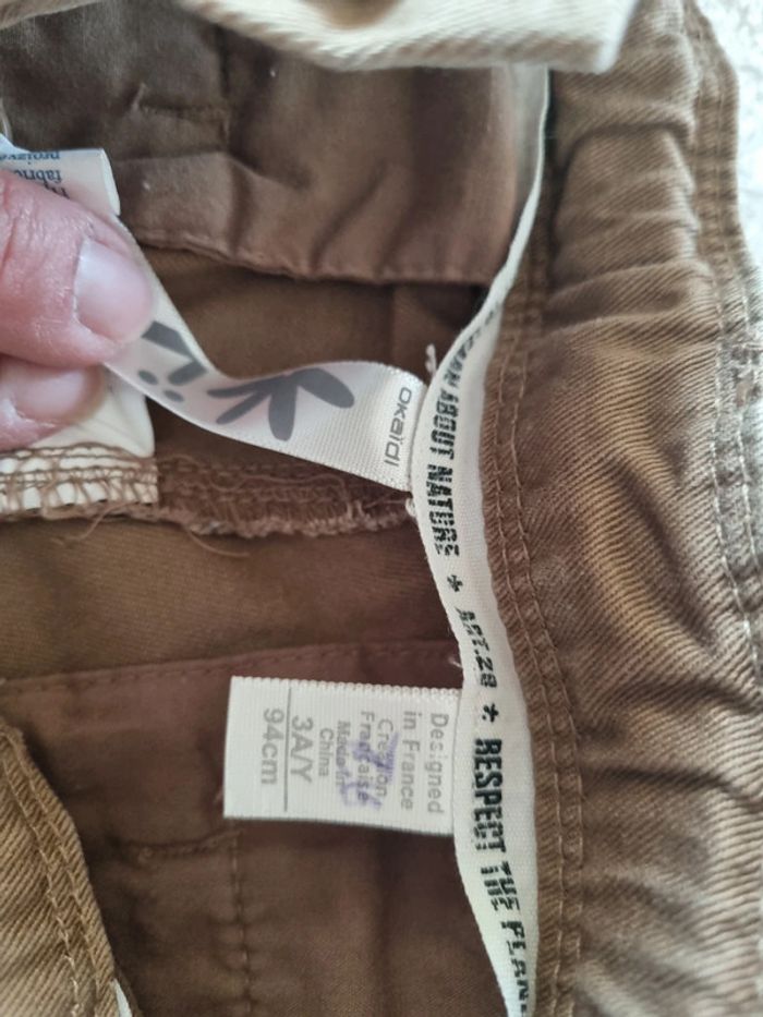 Pantalon okaïdi marron - photo numéro 5