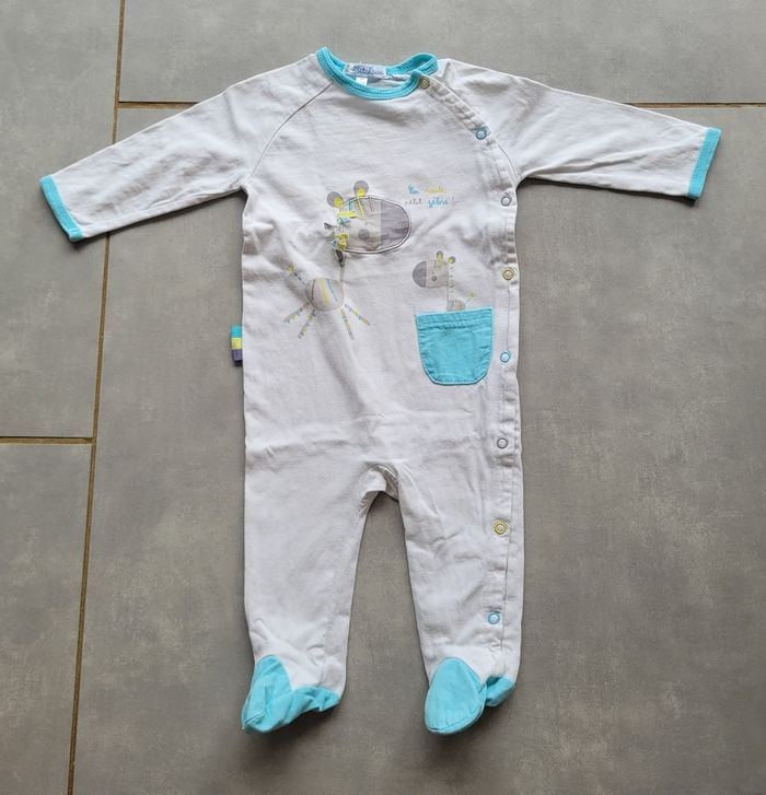 Lot pyjamas 6 mois - photo numéro 2