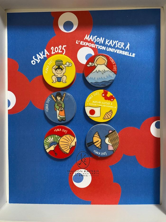 Boîte collection 6 fèves de l’exposition Osaka 2025 - photo numéro 4