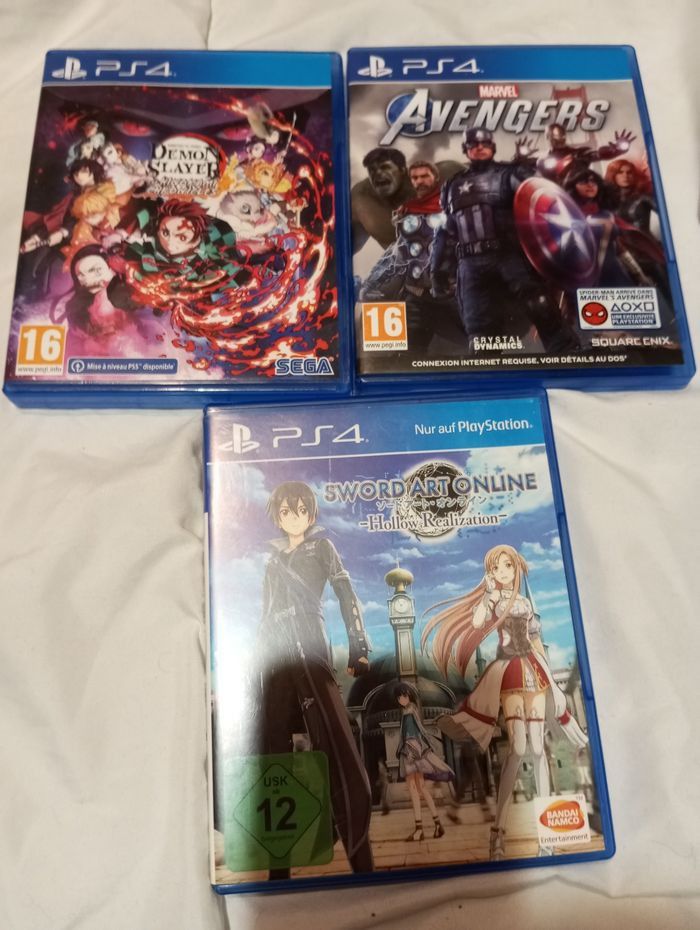 Jeux demon slayer ps4