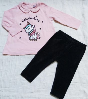 Ensemble Licorne haut manches longues legging