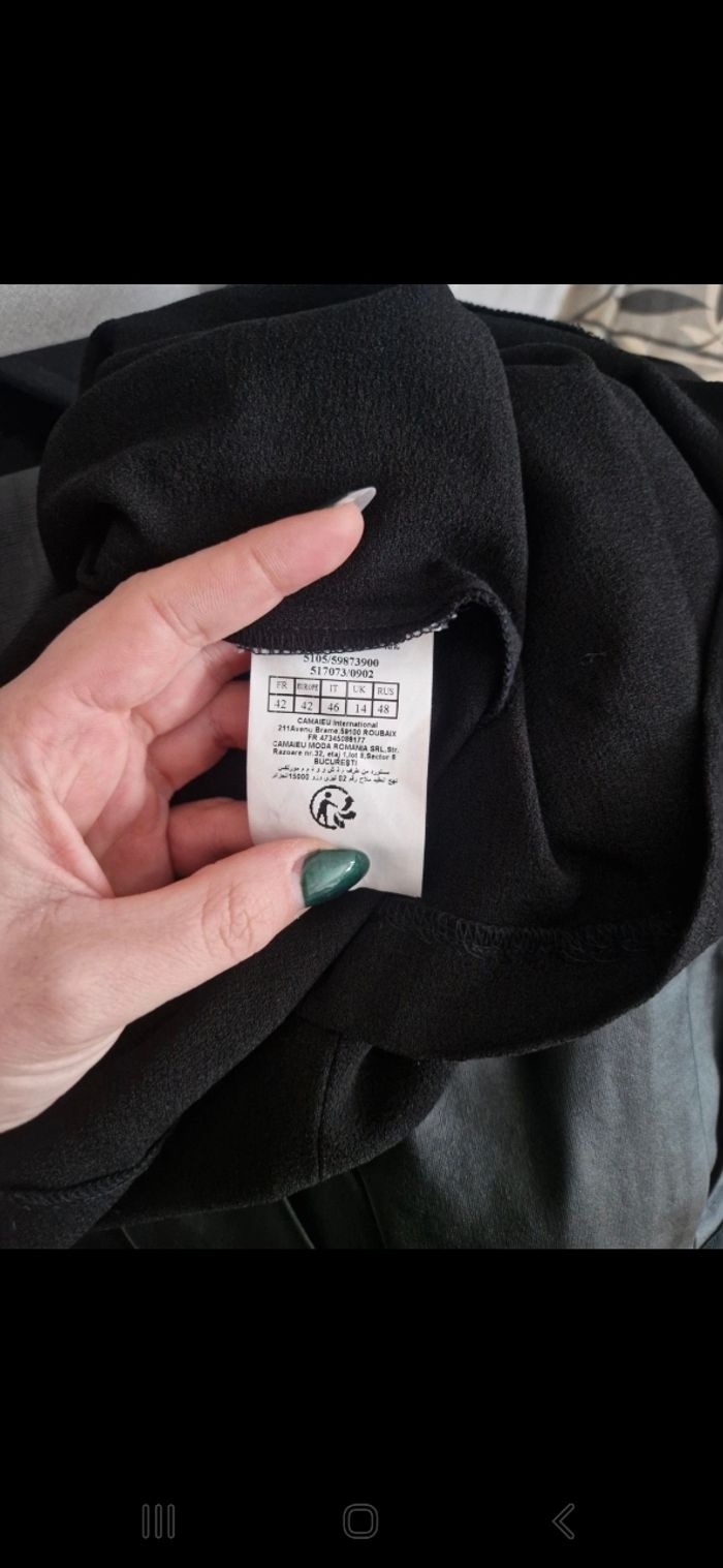 🖤 Robe Camaïeu – Taille 42 - photo numéro 3