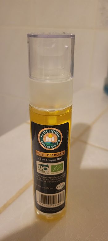 Huile d'argan bio