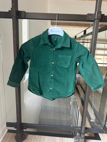 Chemise velour - Kiabi