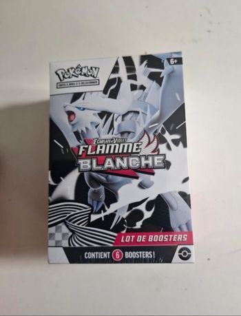Bundle 6 boosters Pokémon EV 10.5 Flammes Blanches