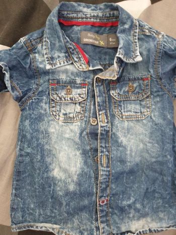 Chemise garçon 6 mois orchestra neuf