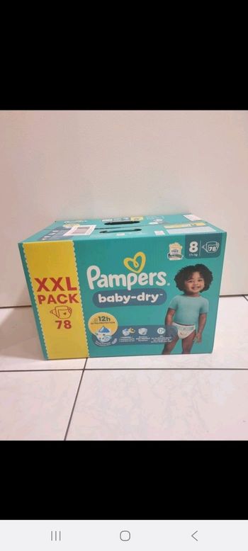 Couche taille 8 réservé Linsey