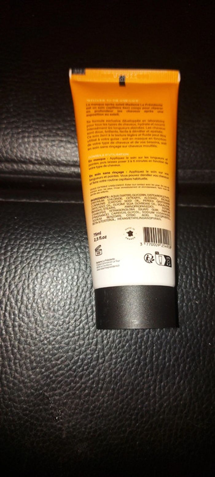 Masque capillaire After Sun 75 ml – Madame La Présidente – Neuf - photo numéro 3
