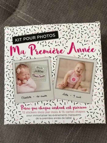 Coffret ( cartes étapes et stickers étapes )  - la première année