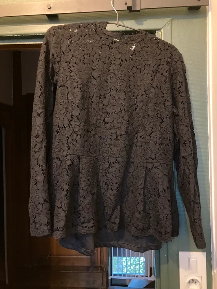 Joli haut chic à manche longue