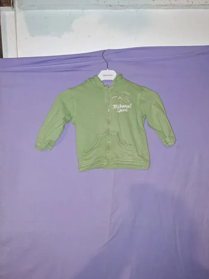 Gilet a zippé garçon 4 ans