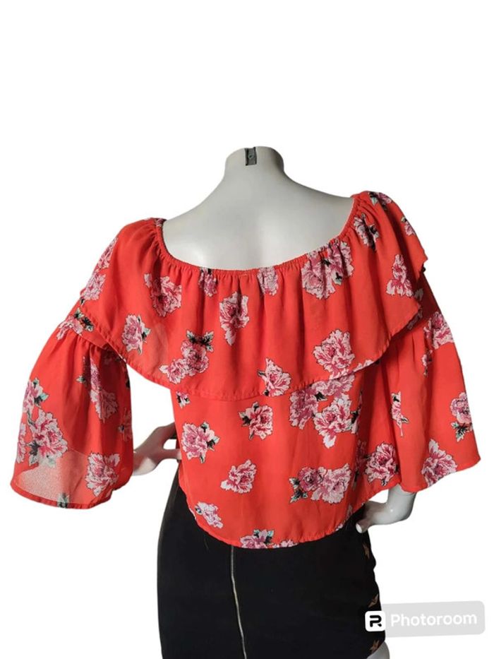 Blouse  à fleurs - photo numéro 2