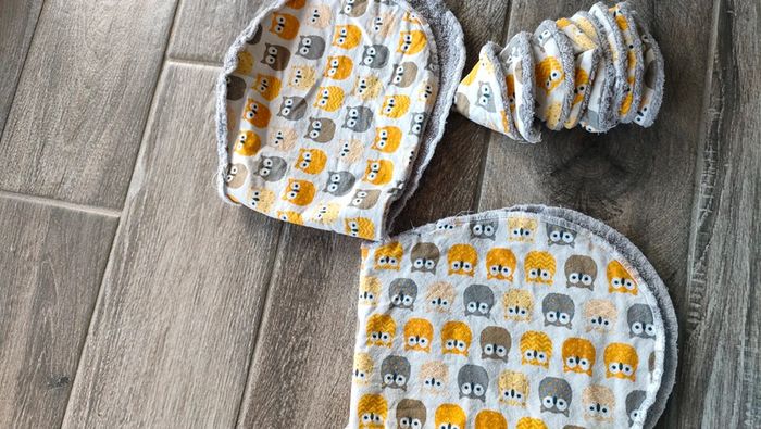 Caches zizi et langes chouettes hibou - photo numéro 2