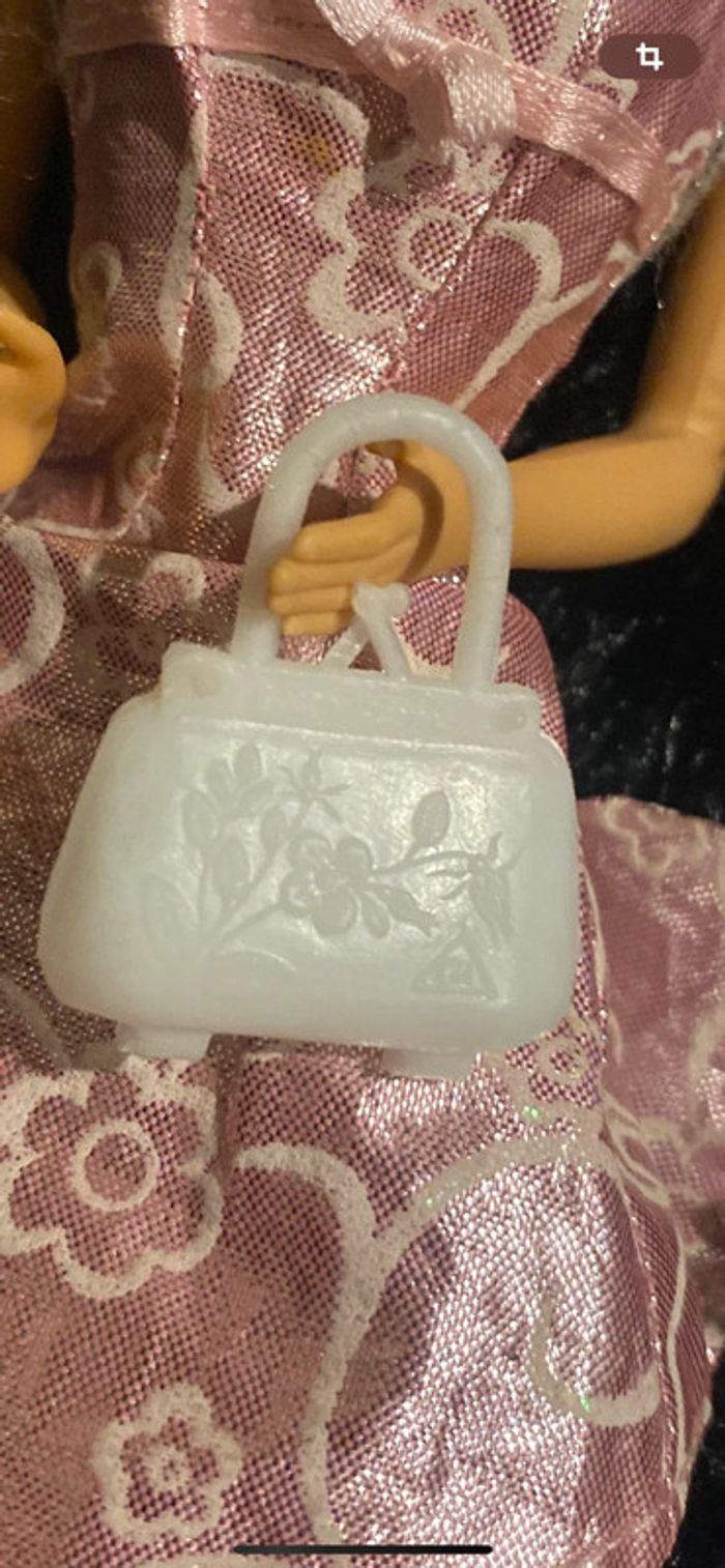 Vintage sac à main Barbie Francie happiness blanc - photo numéro 4