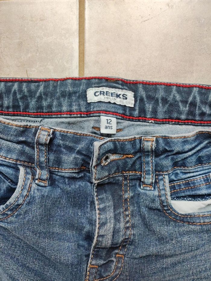 Jean slim garçon taille 12 ans. - photo numéro 3