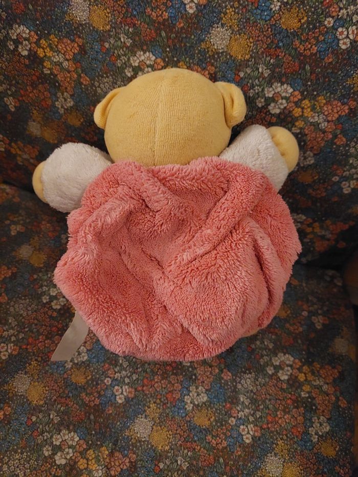 Kaloo - doudou ours boule rose 2011 - photo numéro 2
