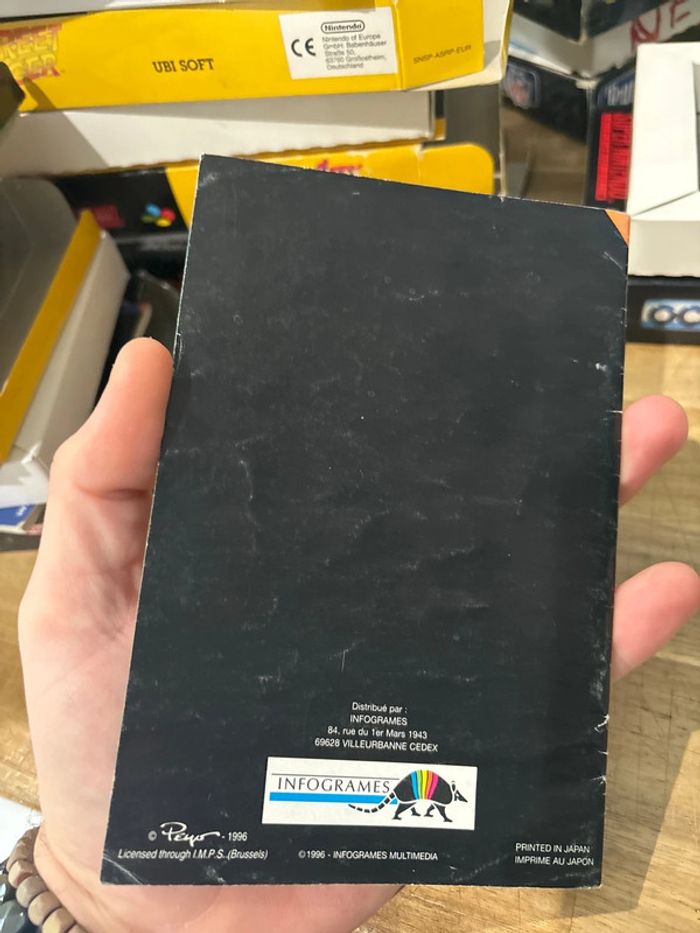 Notice les Schtroumpfs autour du monde - Super nintendo - photo numéro 2