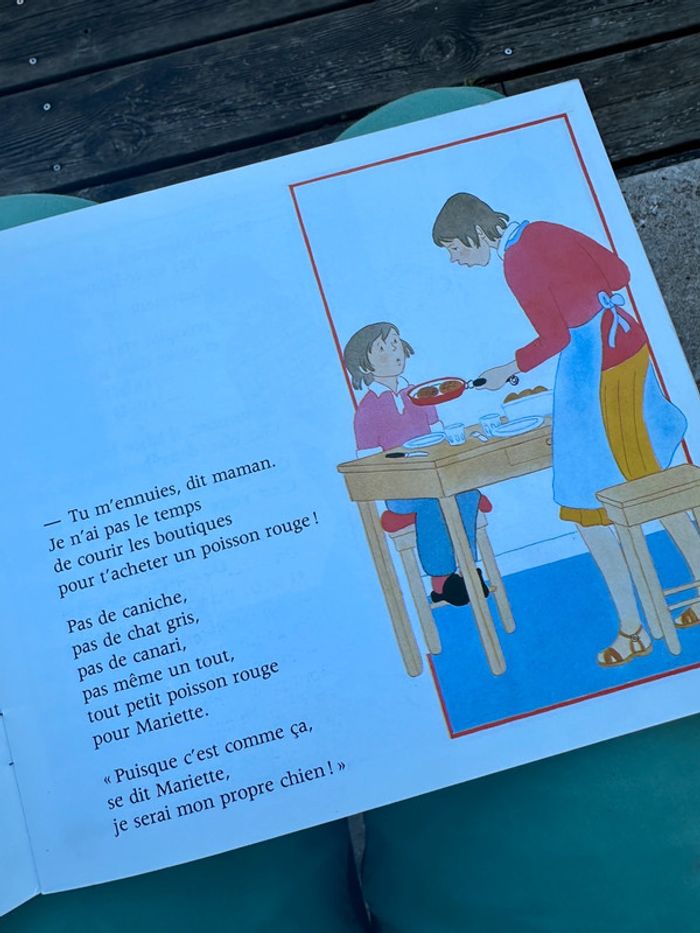 Livre ancien album Les vacances de Mariette albums du Père Castor premières lectures Flammarion - photo numéro 5