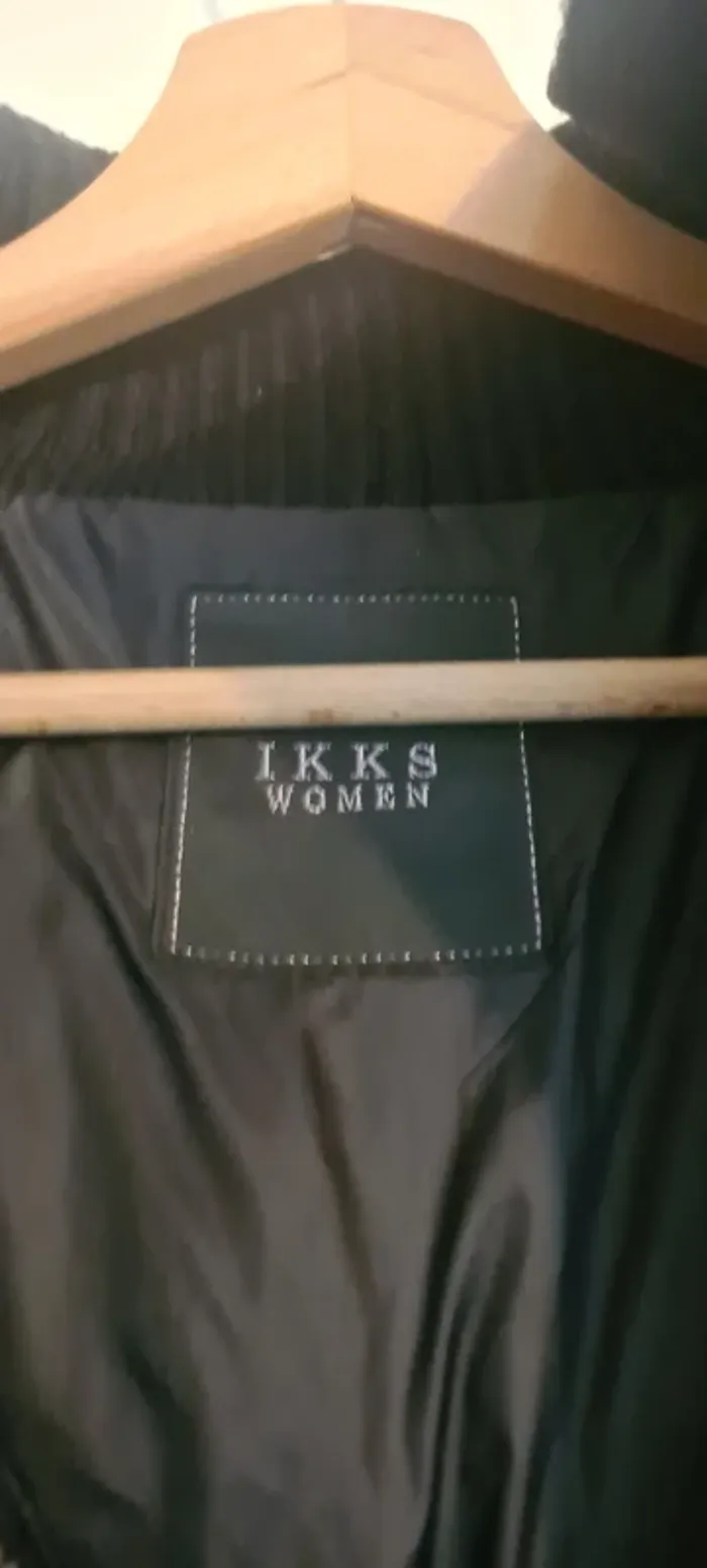 Doudoune bleu et noire IKKS - photo numéro 5