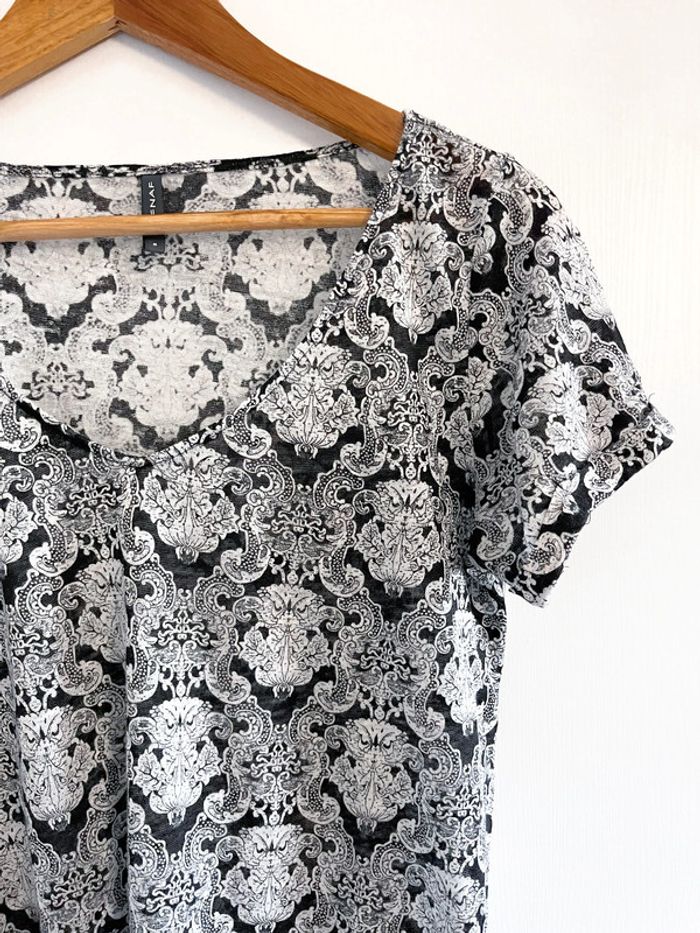 Tee shirt manches courtes à motifs Naf Naf - photo numéro 13