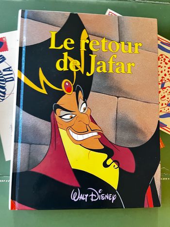Livre Disney, édition France loisirs : le retour de jafar