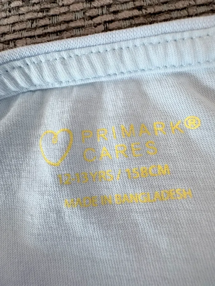 TEE shirt fille primark bleu - photo numéro 3